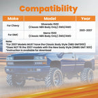 Rear C-Notch Bump Stops for Chevrolet Silverado 1500 Classic (2001–2007)