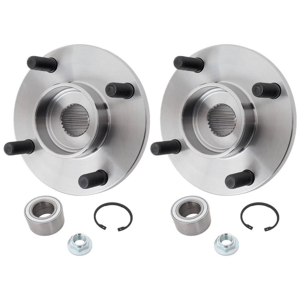 2X Front Wheel Hubs for Ford Focus