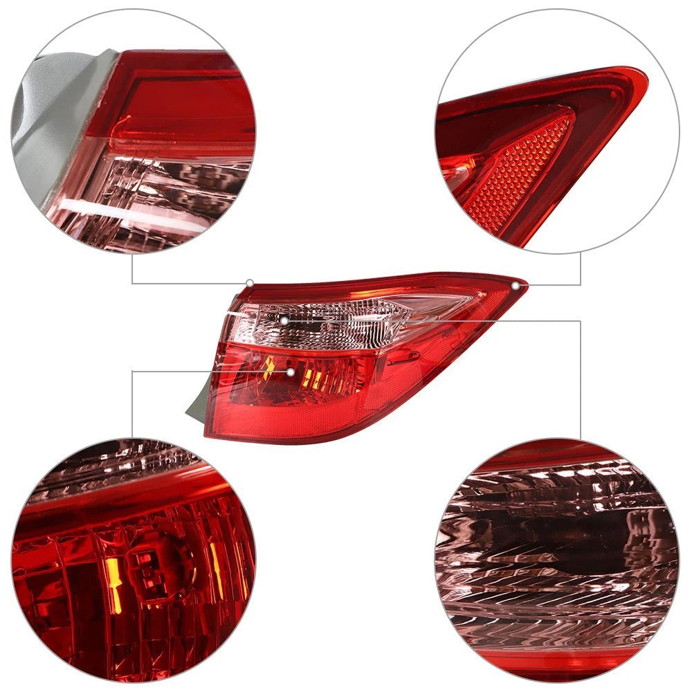 Taillights for Toyota Corolla Sedan (2017-2019) Replacement Lamps