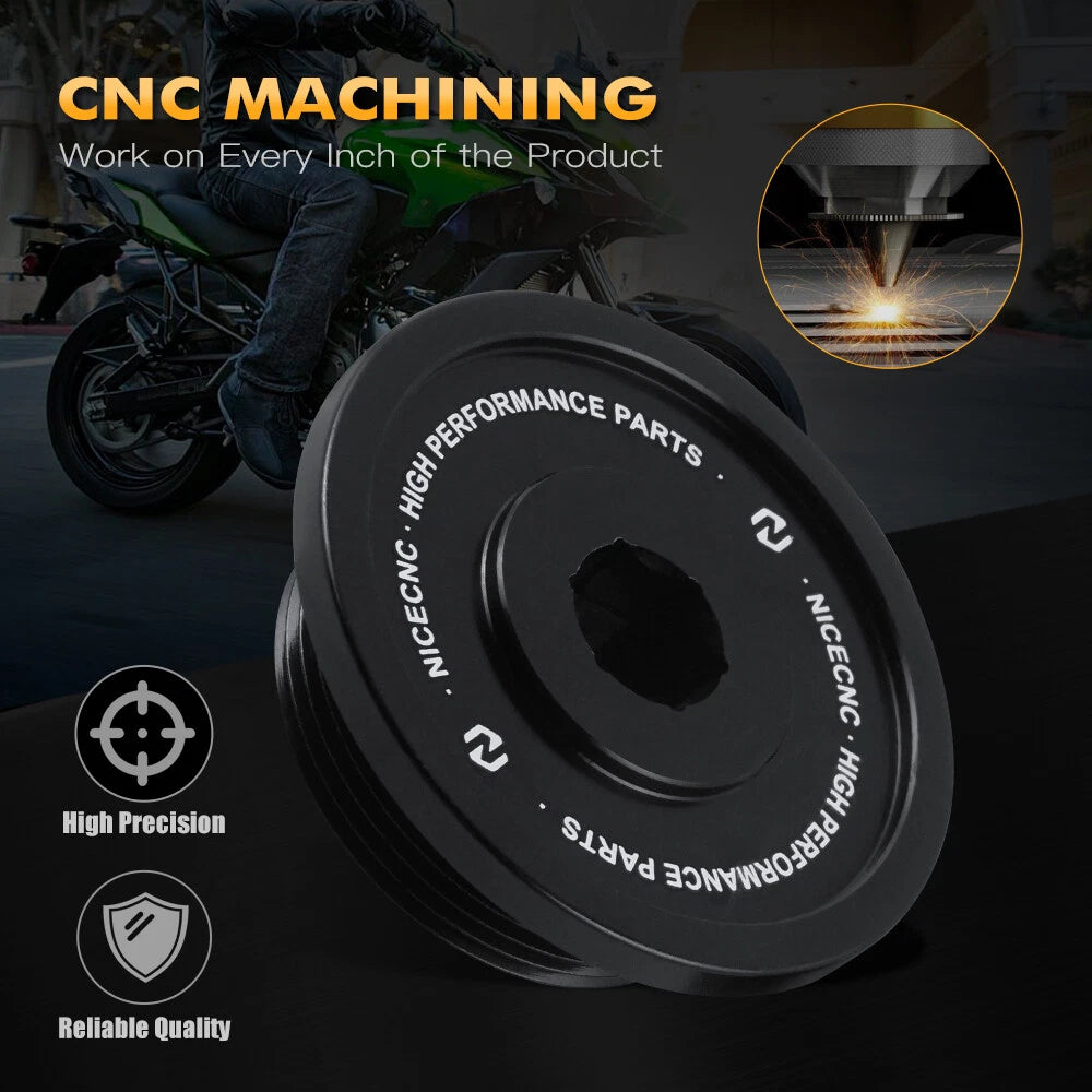 Engine Cover Cap Plugs for Kawasaki KLR650 (1987–2024)