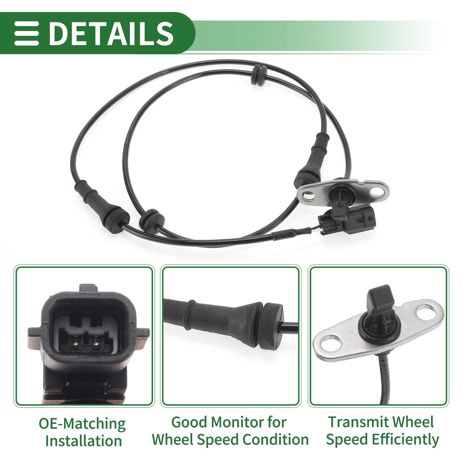 ABS Wheel Speed Sensor No. 479004JA0A for Nissan NP300 Navara (2005–2015)