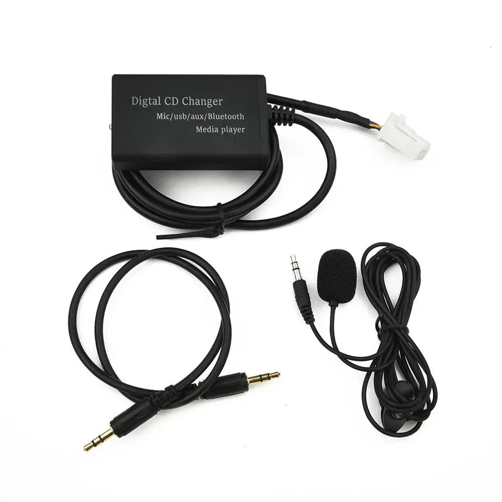 Bluetooth Handsfree Kit AUX Adapter for Toyota Highlander Corolla (2005-2011)