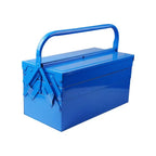 16 Inch Metal Tool Box Portable Cantilever Steel Chest Cabinet 5-Tray