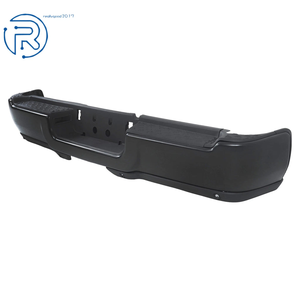 Black Step Rear Bumper for RAM 2500 (2019-2024) with Park Assist
