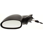 Manual Remote Mirror for Chrysler PT Cruiser (2004–2009) Left Textured Black