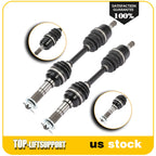 2Pcs Front CV Axle for Yamaha Big Bear Kodiak 350 400 Wolverine 350