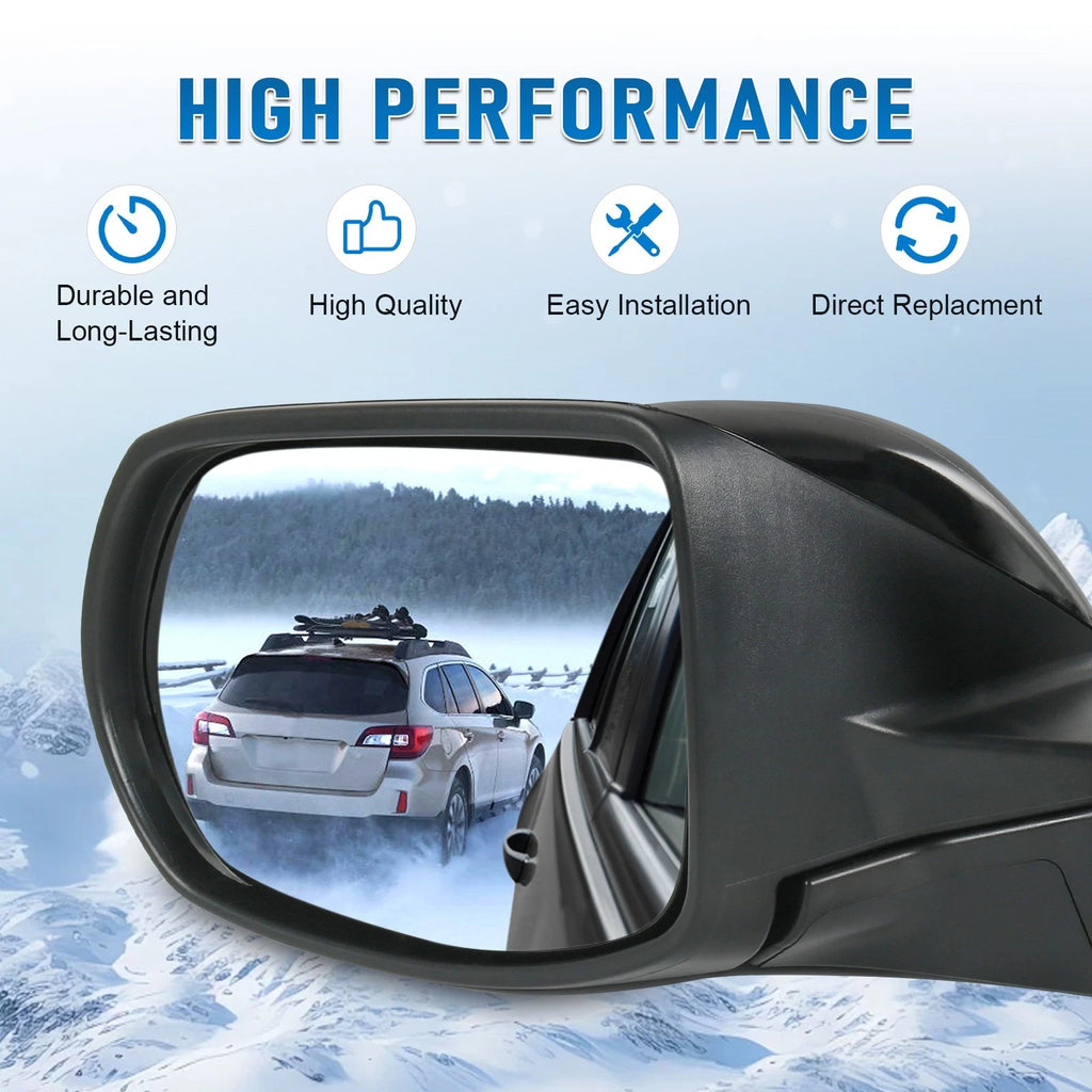 Driver Side Mirror for Honda CR-V (2017-2022) Black