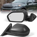 Left Mirror for Ford Explorer (2020–2024) Power Heated Blind Spot Puddle Light