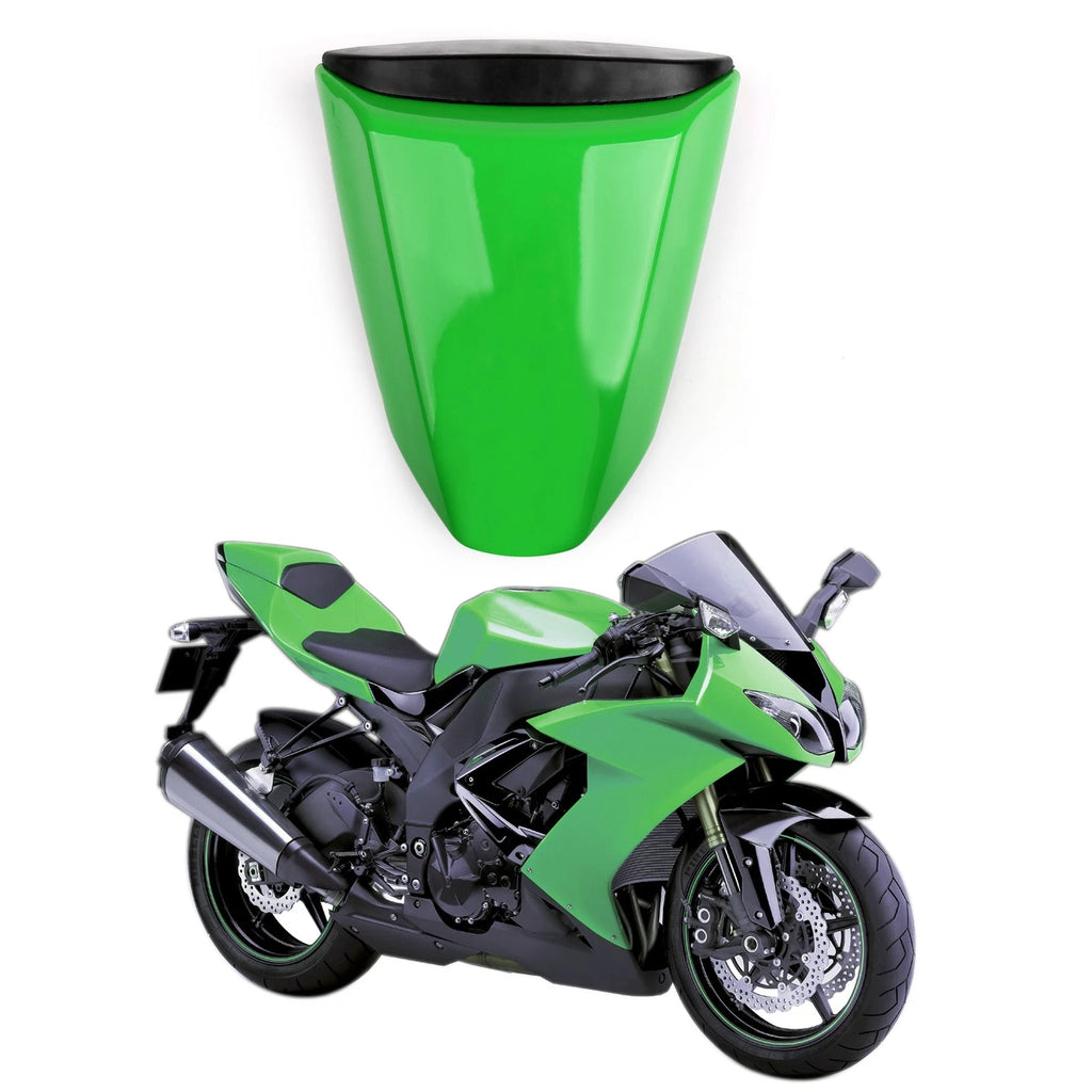 Rear Seat Cover Cowl for Kawasaki ZX10R (2008–2010) Green