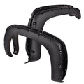 Set of 4 Pocket Rivet Bolt-On Fender Flares for Chevy Silverado GMC Sierra
