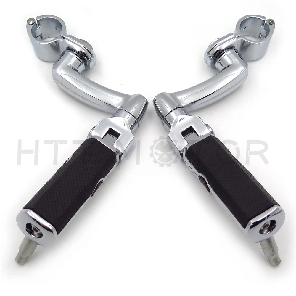 Gear Skull 1.5" Arched Footpeg Mounting Kit for Motorcycle