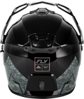 Fly Racing Trekker Full-Face Helmet for Street (2X-Large, Black/Grey)
