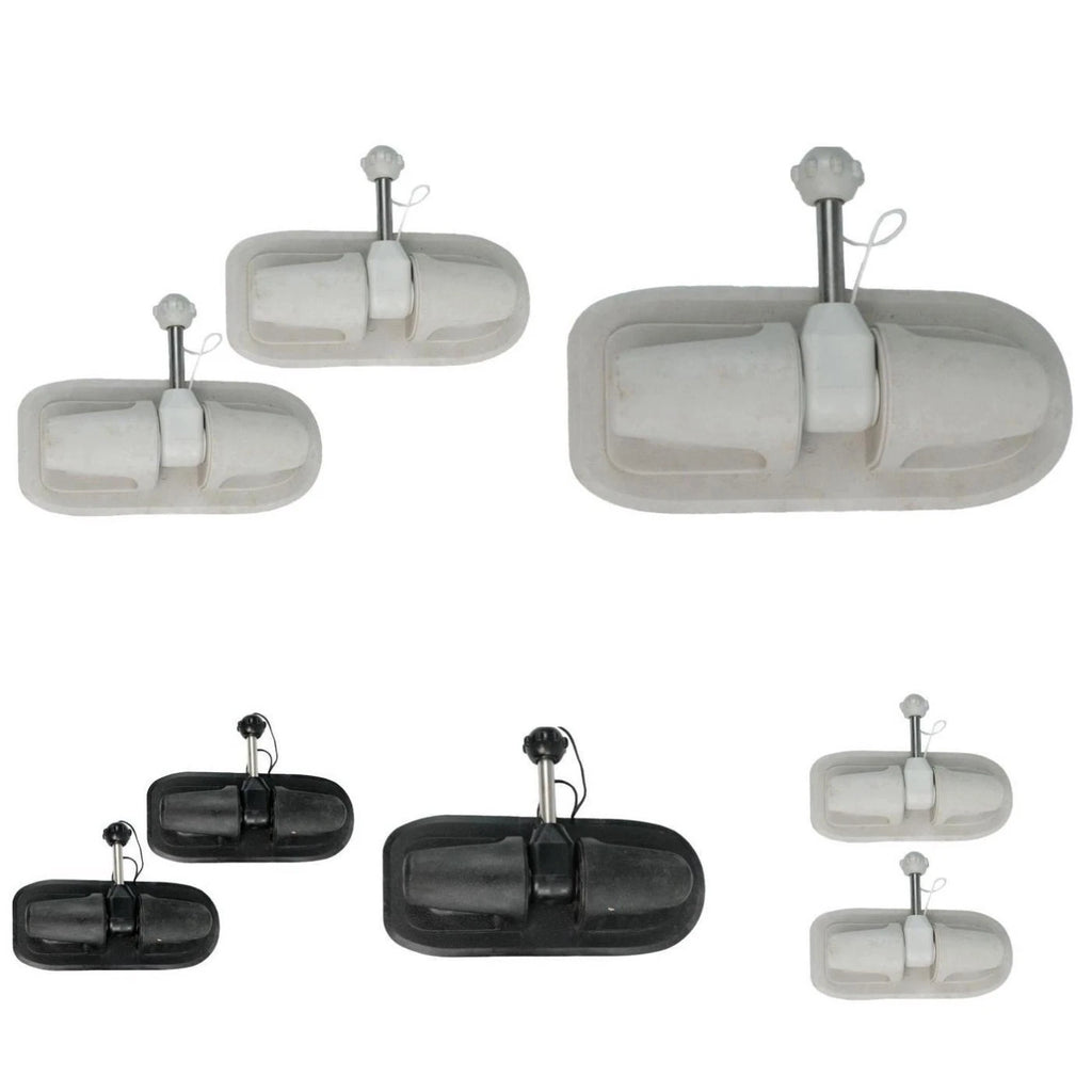 Paddle Lock Holders for Kayak & Inflatable Boat (360 Degree Rotation)