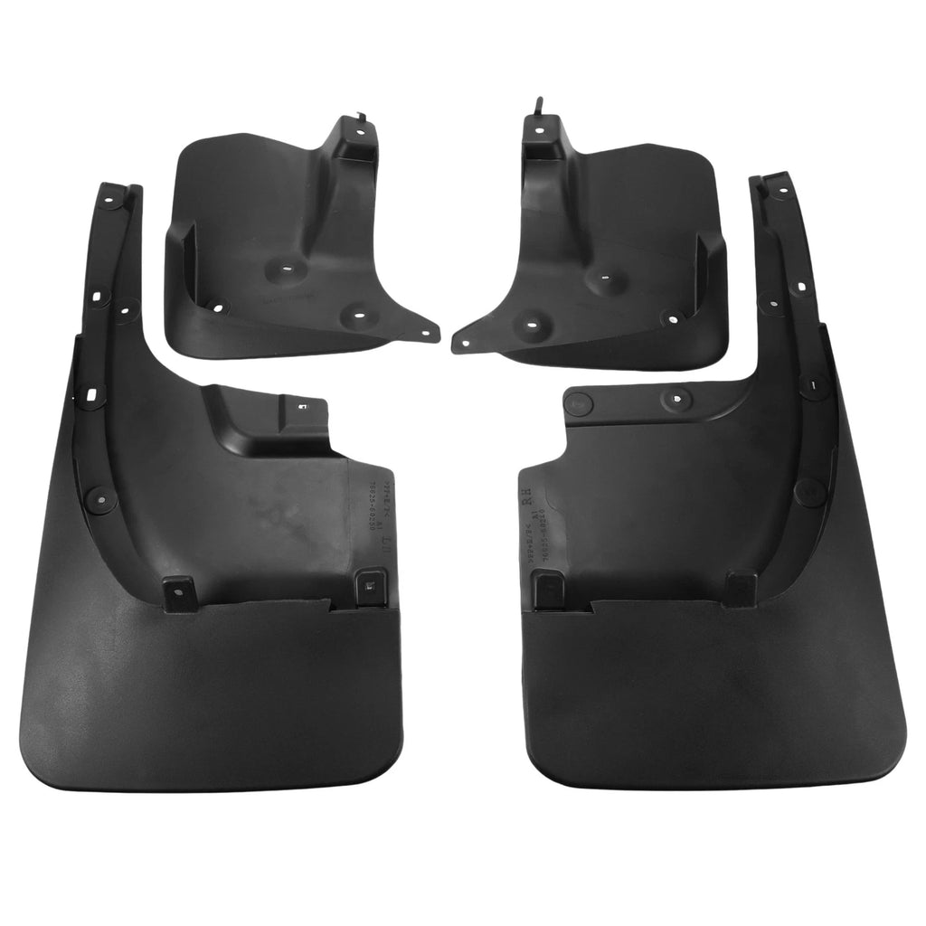 Set of 2 Mud Flaps Splash Guards for Toyota Land Cruiser LC200 (2016–2020)