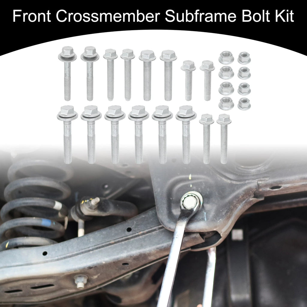 Set of 4 Front Crossmember Subframe Bolts No.68211659AA for Dodge Caliber (2007–2012)