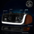 LED DRL Headlight with Bumper Signal Lamps for GMC Sierra/Yukon (1999–2007)