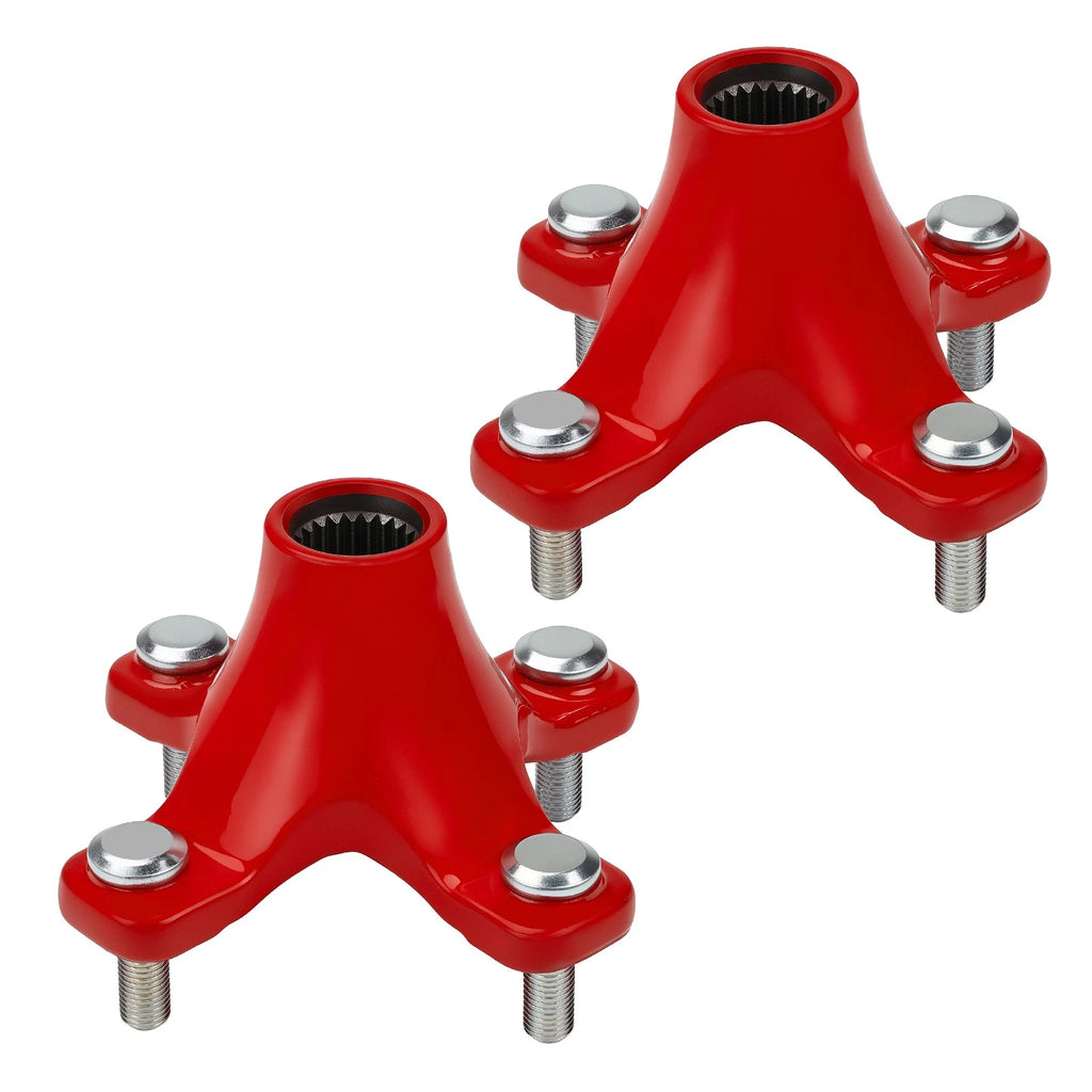 2pcs Rear Red Wheel Hubs for Honda Sportrax 250 TRX250EX 2001–2008