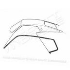 Roof Rail Weatherstrip Replacement Pair for Lexus RX (2009–2015)