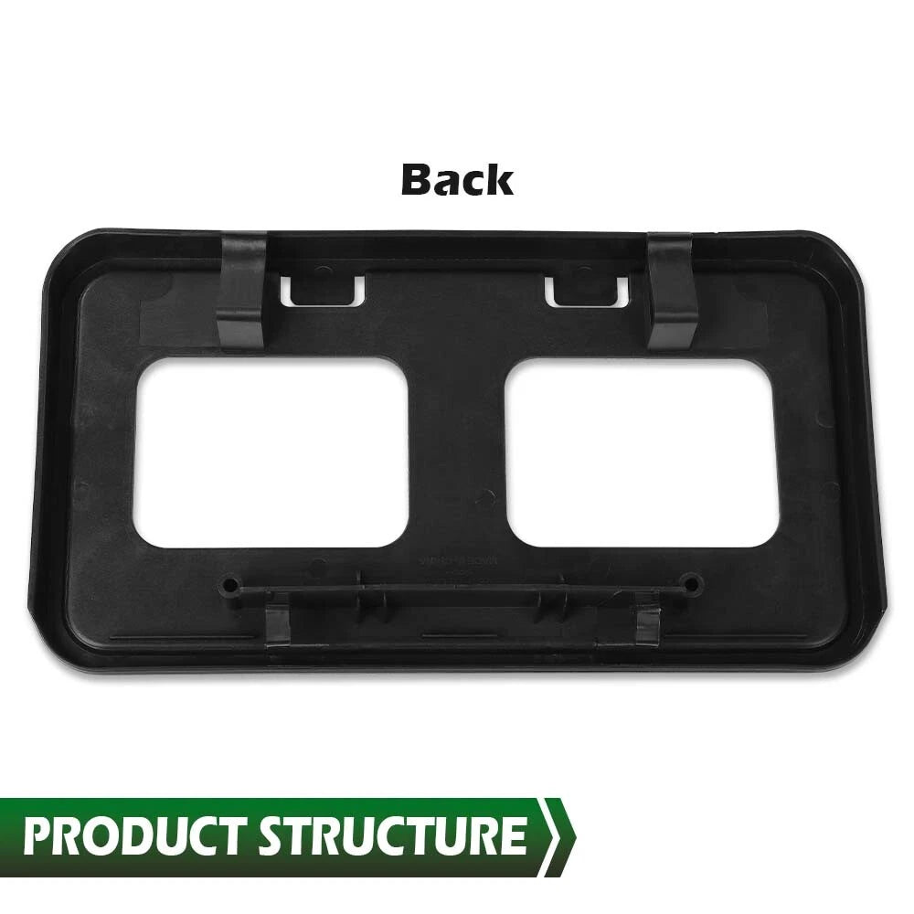 Front Bumper License Plate Mounting Bracket for Ford F250 F350 Super Duty