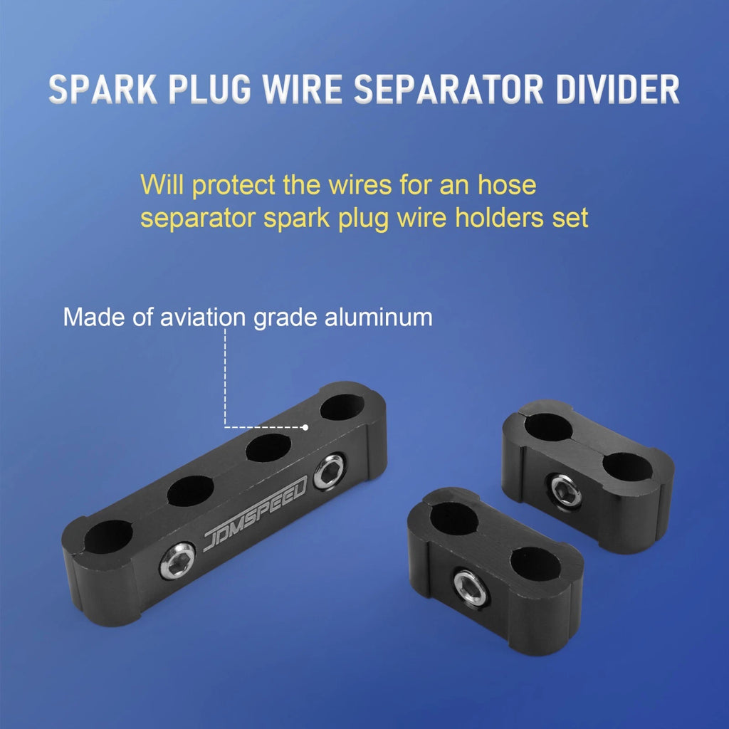 12 Pcs Spark Plug Wire Separator for Universal Fit (8mm 9mm 10mm)