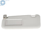 Left Driver Sun Visor for Mazda 3 (2010-2013) Grey