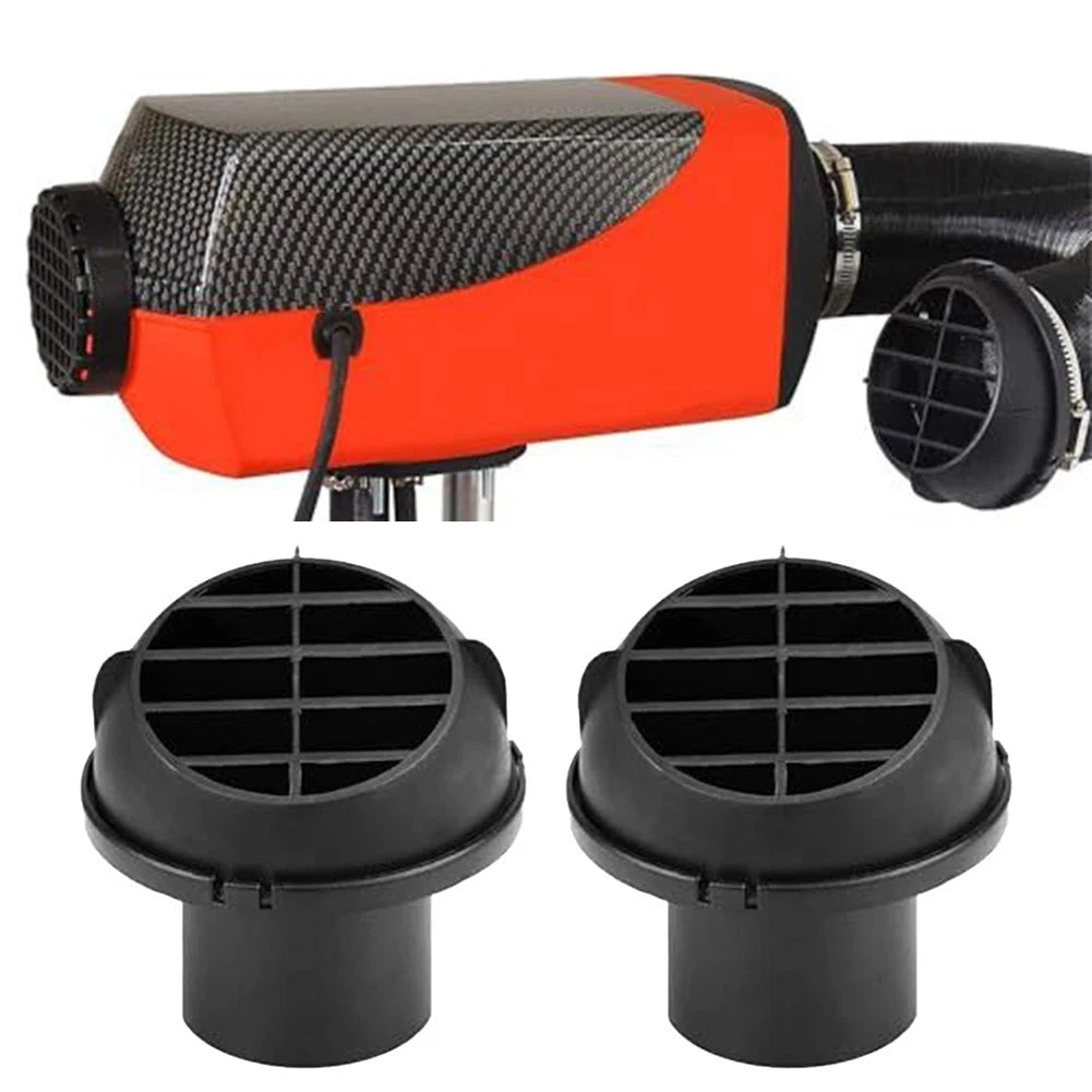 Set of 2 Adjustable Warm Air Outlet Vents for Heating Needs