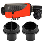 Set of 2 Adjustable Warm Air Outlet Vents for Heating Needs