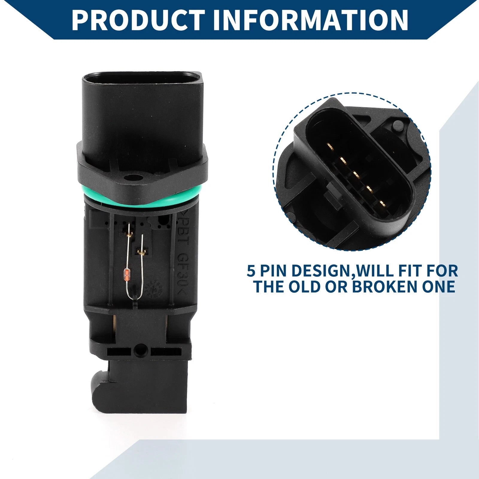 Mass Air Flow Sensor Meter No.986280206 for Audi A4 (1997–2001)