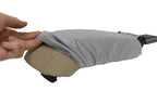 Fleece Console Lid Armrest Cover for Ford Fiesta (2014–2019) Gray