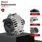 Alternator for Audi A5 Quattro, Q5 (2008–2010) V6 3.2L