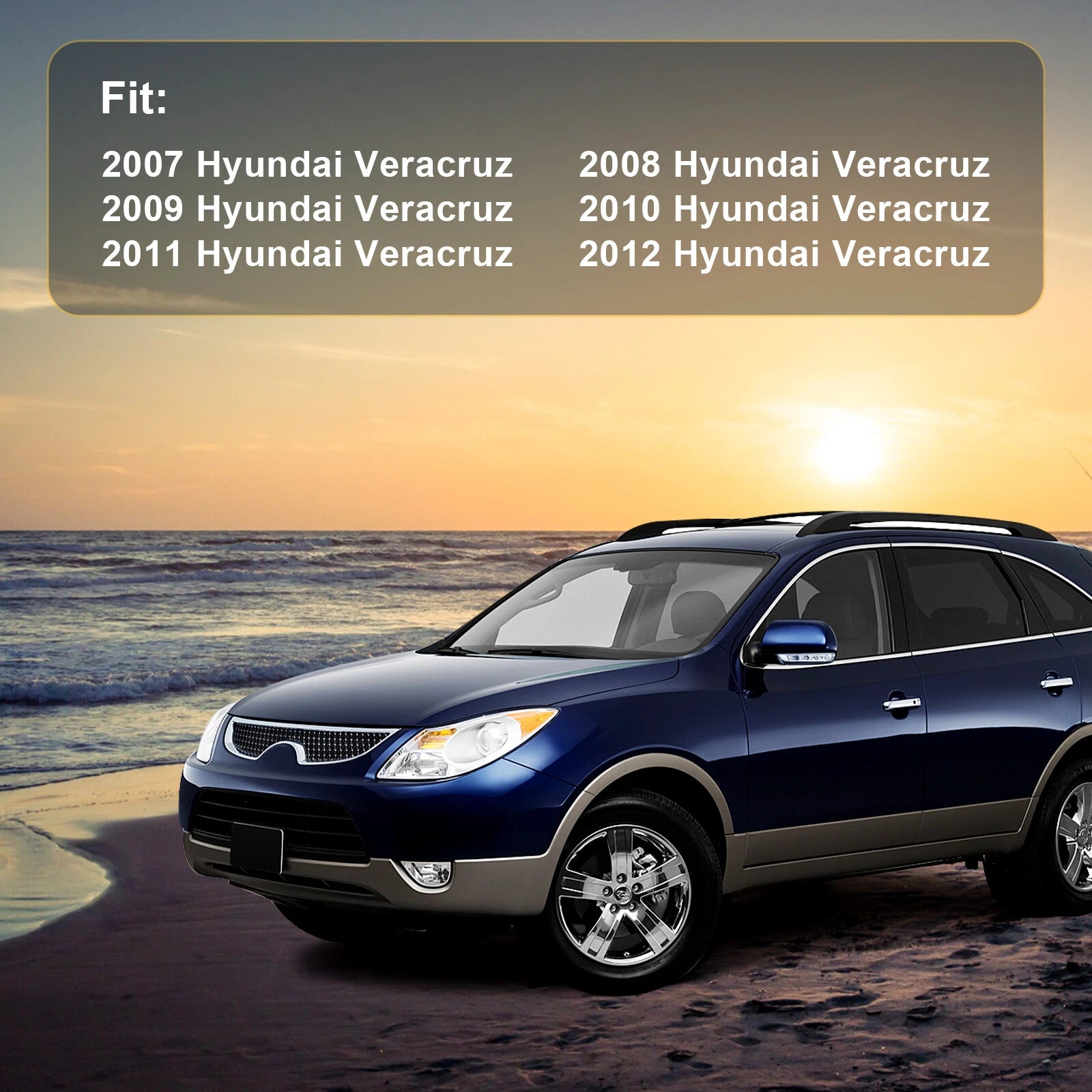 Interior Door Handle Set for Hyundai Veracruz (2007-2012)