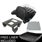 Chopped Trunk Solo Mount Rack Plate for Harley Touring Street Glide (2014–2023)