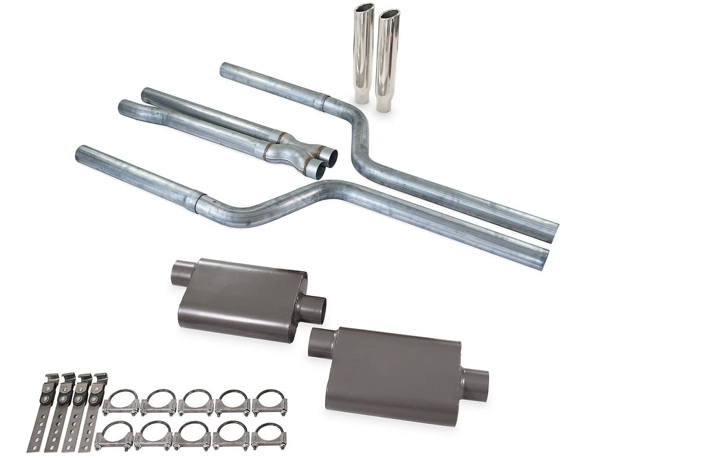 Dual Exhaust Kit for Chrysler 300 V6 (2005–2018) 2.5" RC Tip Rear Exit