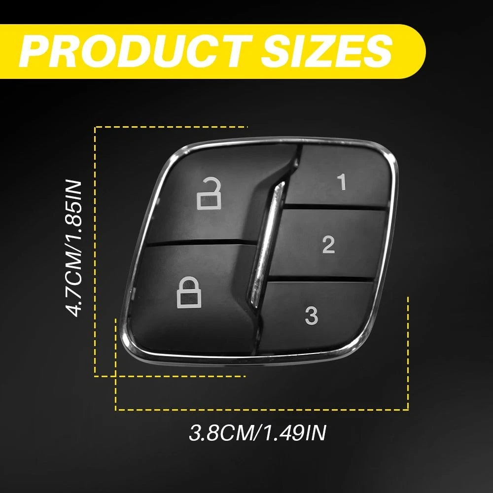 Driver Side Door Power Seat Adjust Switch for Ford Edge (2015–2024) BB5Z14776AA EV