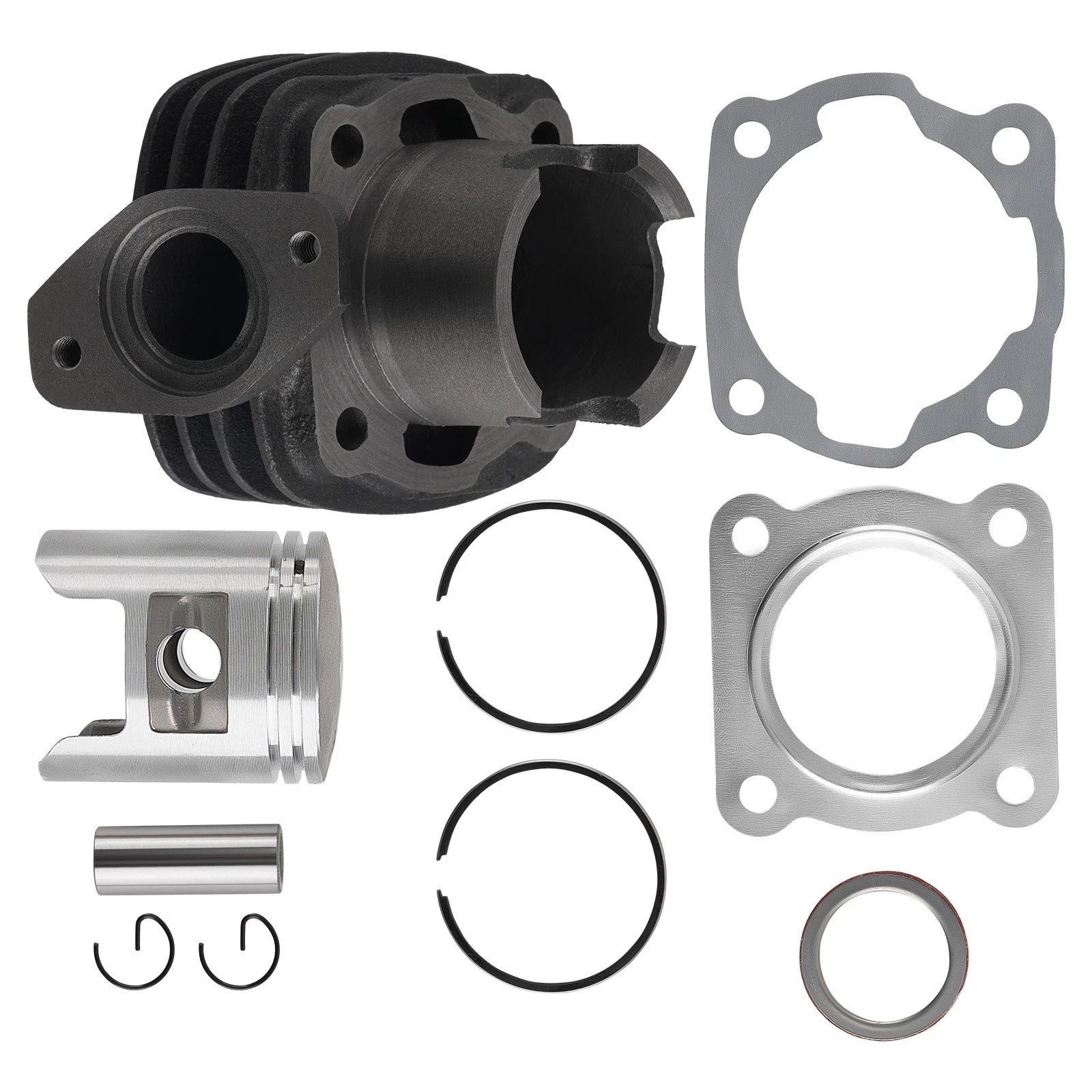 Cylinder Piston Gasket Top End Kit for Honda NQ50 Spree (1984–1987)