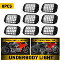 8 Pods LED Rock Lights Underglow System for Car Truck (Universal)