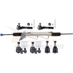 Steering Rack and Tie Rod End Set for Chevrolet Silverado (1999–2006)