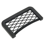 3 x Car Seat Side Back Storage Net Bag Phone Holder Pocket Organizer Black