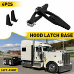 Set of 4 Hood Latch Bases for Peterbilt 357 367 377 378 379 388 389 (L56-0001)