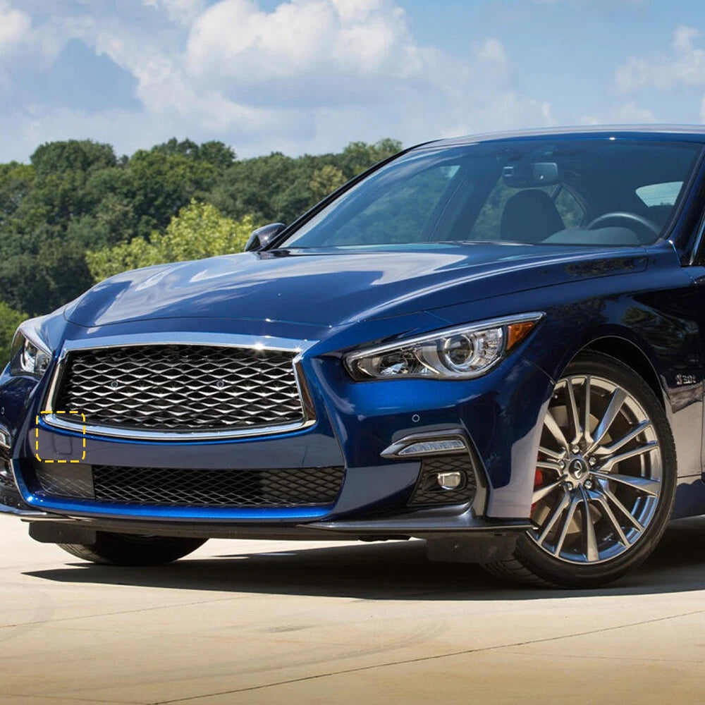Tow Hook Eye Cover Cap for Infiniti Q50 (2018â2021)