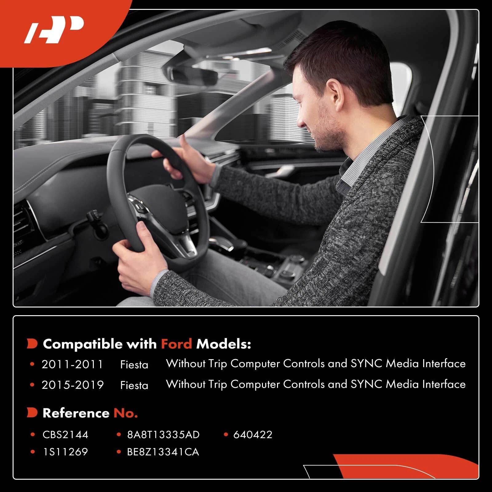 Turn Signal Switch for Ford Fiesta (2011–2019)