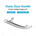 LH Front Outer Door Handle Chrome for Holden Captiva (2006–2018)