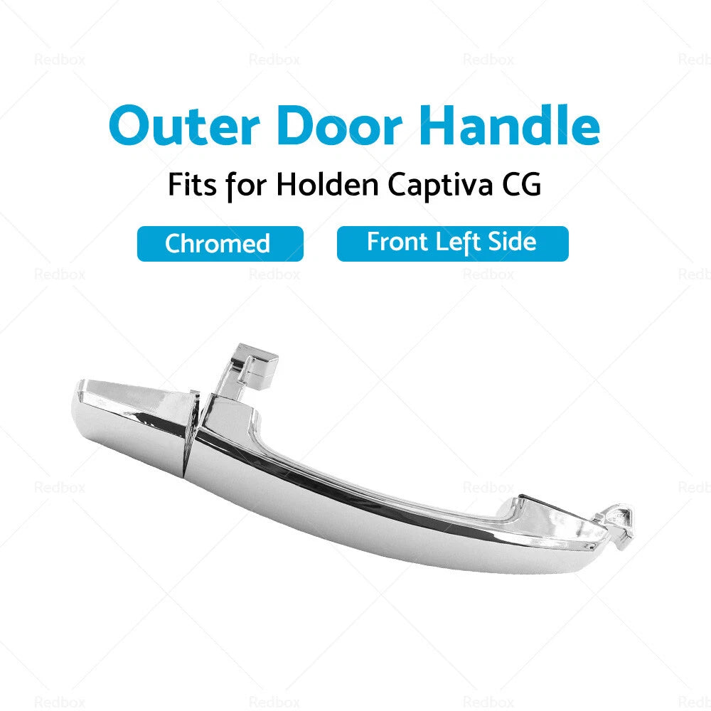 LH Front Outer Door Handle Chrome for Holden Captiva (2006–2018)