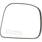Mirror Glass for Nissan Versa (2007–2012) Convex Passenger Side
