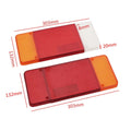 Rear Tail Light Lens for Citroen Relay, Fiat, Peugeot (2006-2023)
