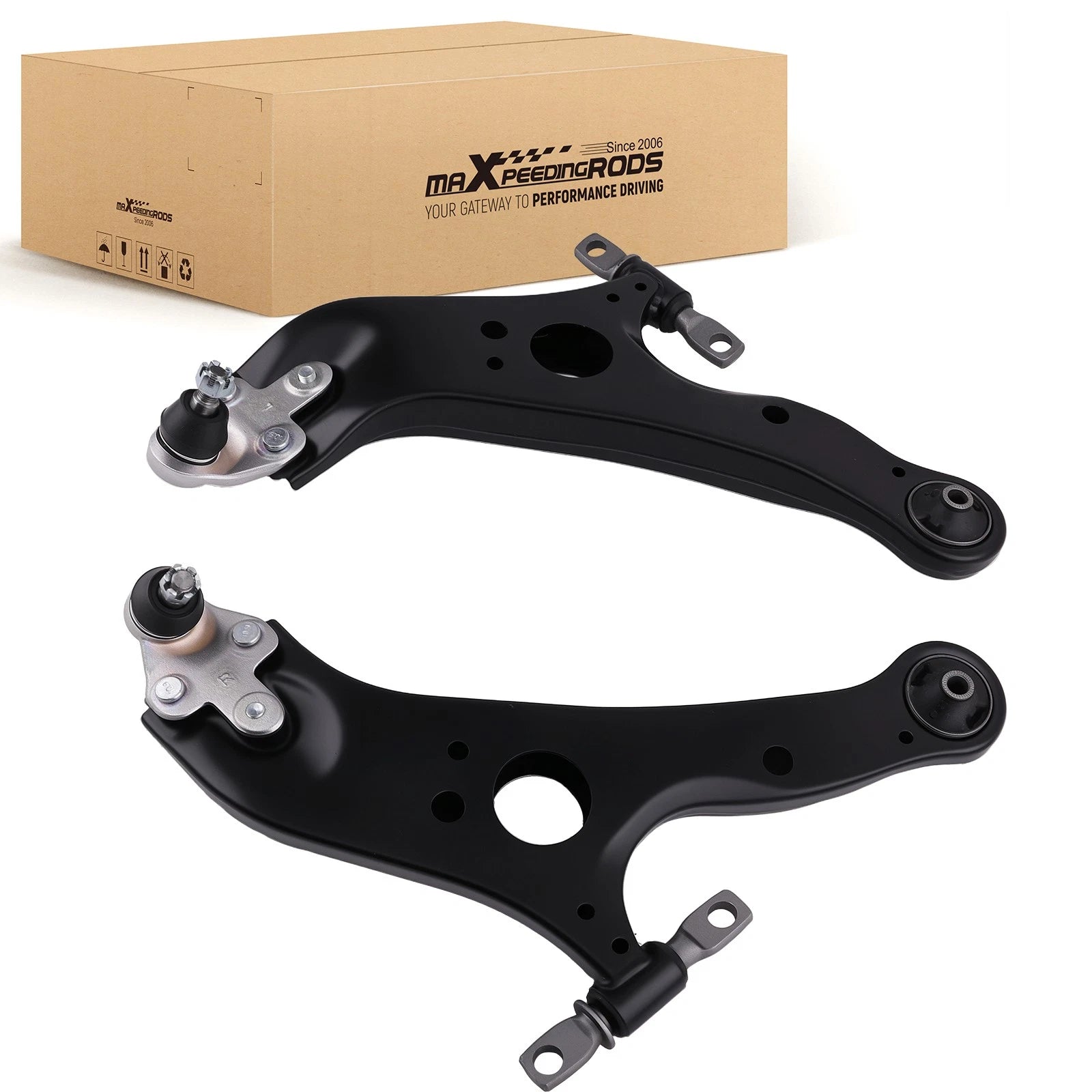 2X Front Lower Control Arm w/ Ball Joint for Toyota Sienna (2011–2020)
