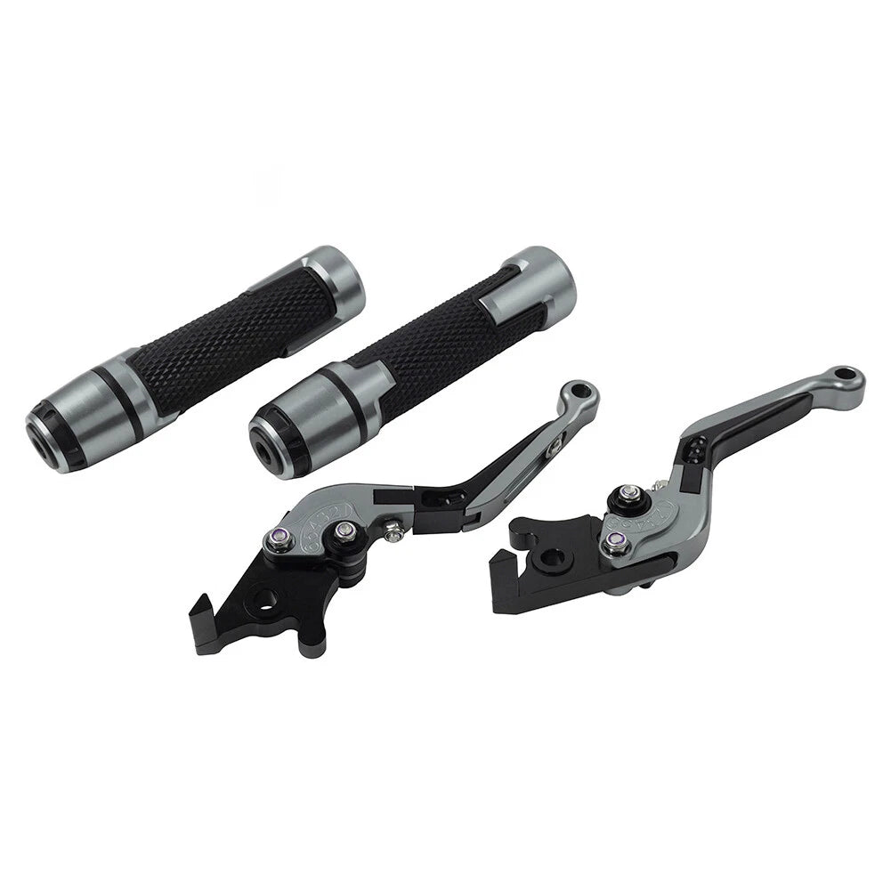 Set of 2 Titan Extendable Brake Clutch Lever Handlebar Grips for Ducati Panigale 959 (2016–2019)