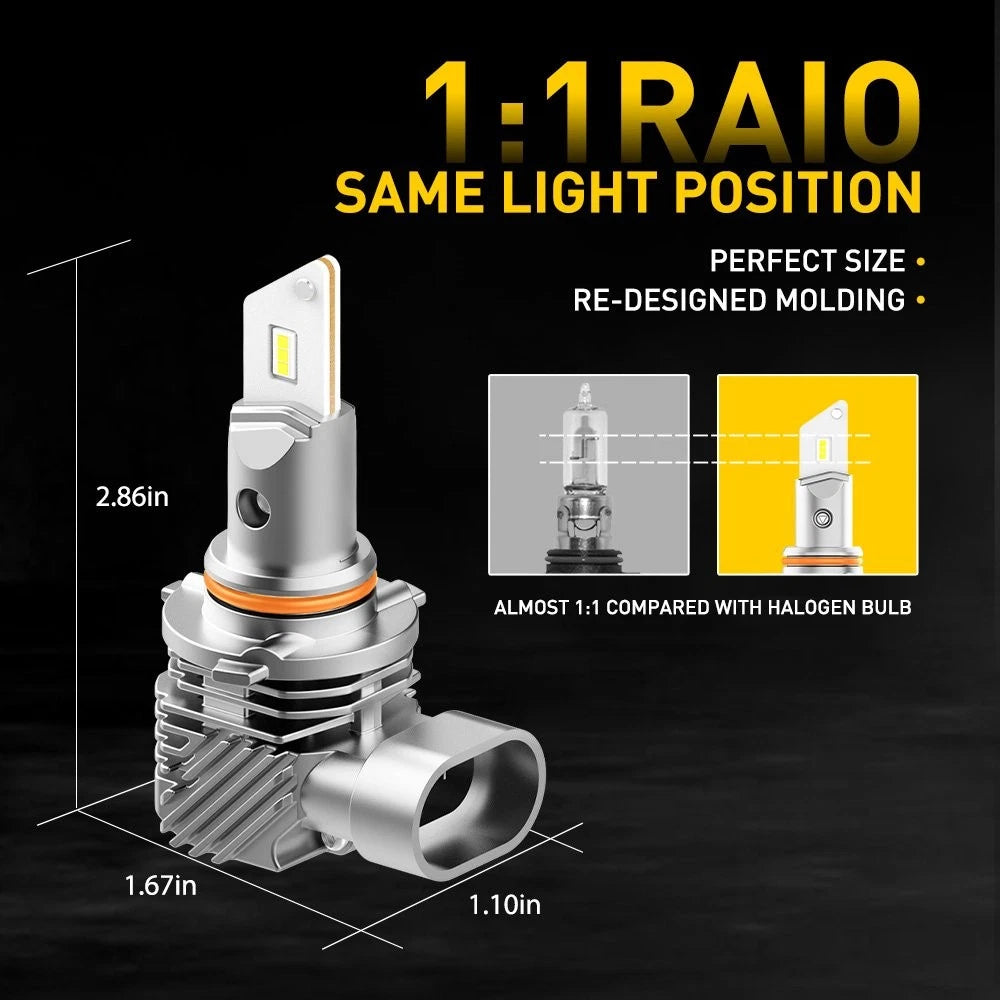 AUXITO 9005 LED Headlight Kit for