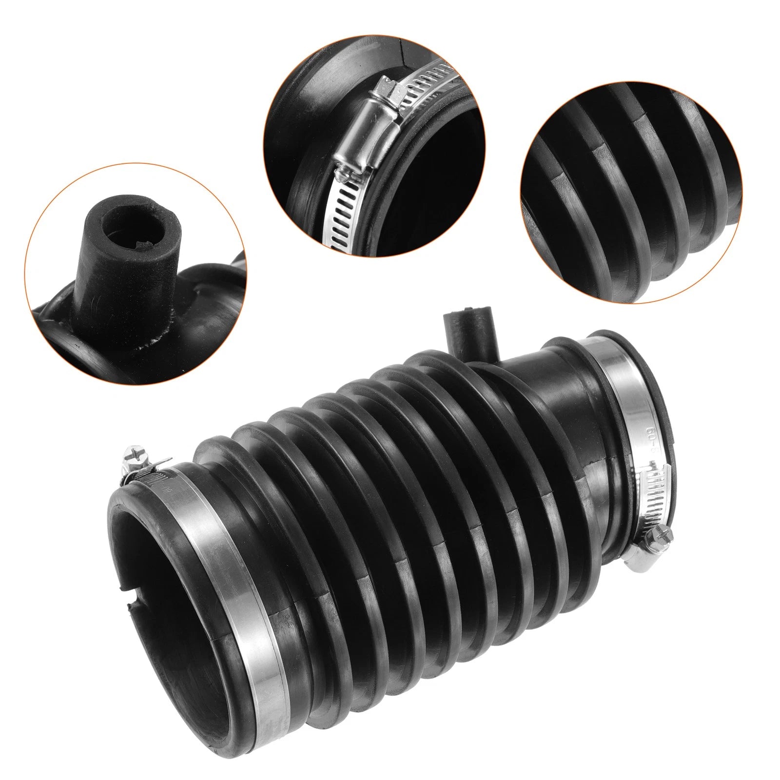 Air Intake Hose for Honda Accord (2003–2007) No. 17228RCAA00 Black
