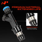 6x Fuel Injector for GMC Envoy (2002–2007) Chevrolet Trailblazer EXT (2002–2006)